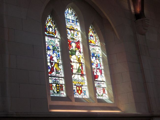 クライストチャーチ大聖堂<br />ステンドグラス