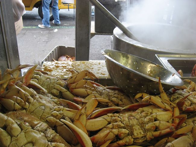 カニしゃんが調理された後のまな板っっ