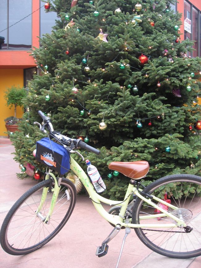 私に貸し出されたのは、お子ちゃま用！？とも思えるミニチャリでした。<br />お水を装着し、いざＧＯＧＯ→