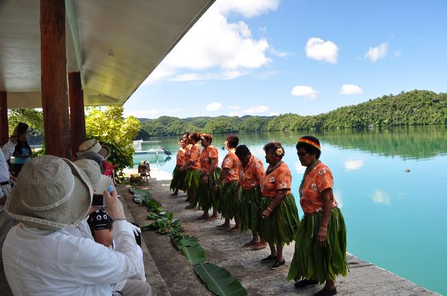 パラオは戦前は日本の領土でしたので、年配の皆さんは日本語が上手です。