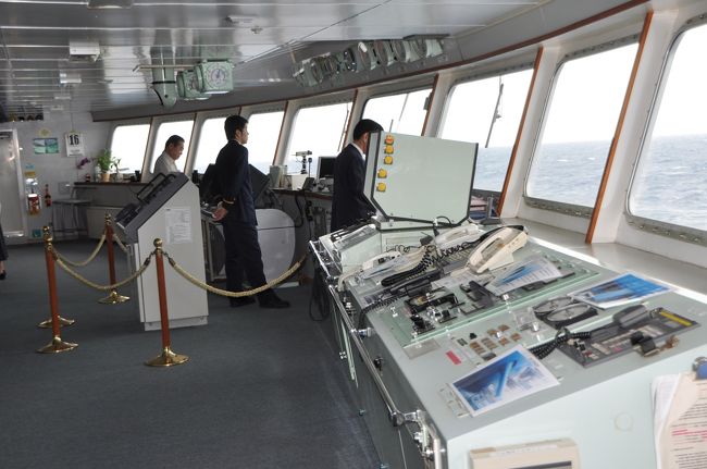 ブリッジ（操舵室）開放