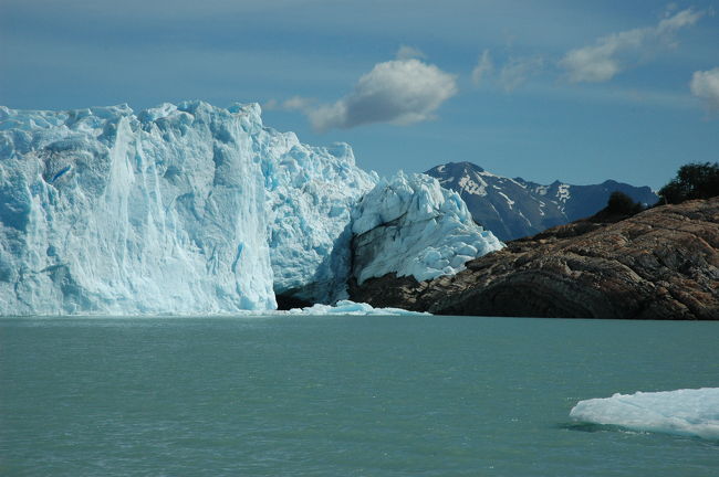 マガジャネス半島とペリト・モレノとの接岸部分