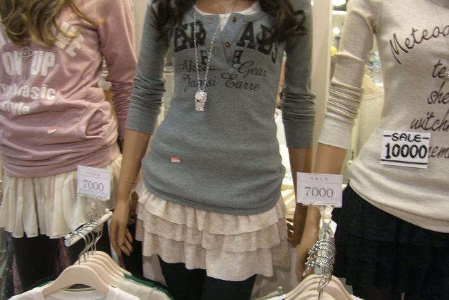 東大門、眠らないショッピング街。<br /><br />オールナイトで、早朝まで営業しているビルも有。<br /><br />でも、日本人価格。<br /><br />そんなにお安くはないかと。