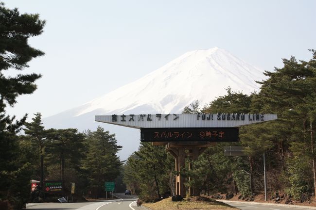 同じく富士スバルラインゲートからの富士山