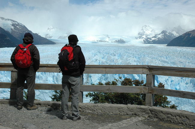 言葉もなく、絶景に目を奪われています。