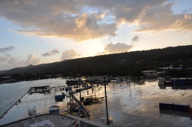 2/25 07:00 サイパン入港