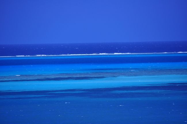 サイパンのグラデーションの美しい海