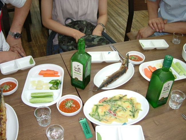 ７／１４　새꼬시のお店にて・・・　つけあわせ