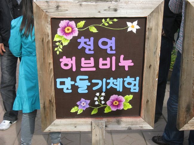 11/2...<br />京義道・坡州（パジュ）プロバンス...<br />ハーブ工房...<br />天然...　ハーブ石鹸...　作成体験...