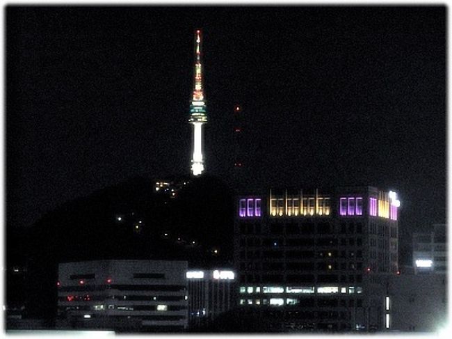 11/2...<br />ソウル・西大門...<br />毎度おなじみ...　レジデンス屋上からの夜景...<br />同じスポットで撮ってみたんだけど...