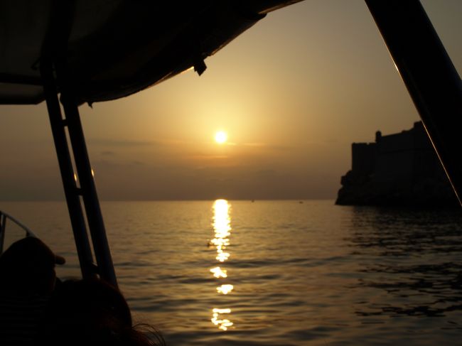 夕日の沈んでいく様子も、とても綺麗です。