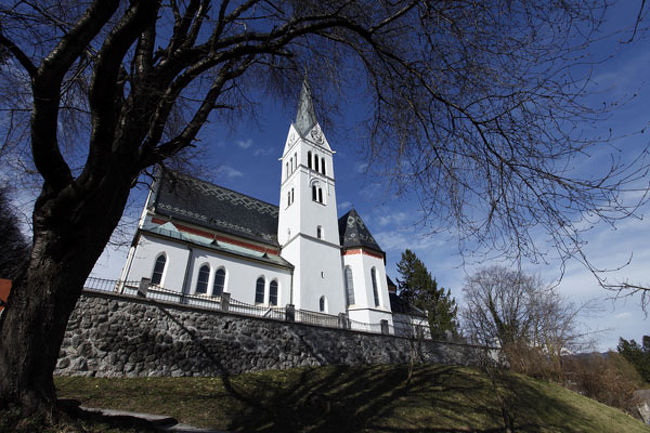 聖マルティヌス教会。<br />いい教会でした。