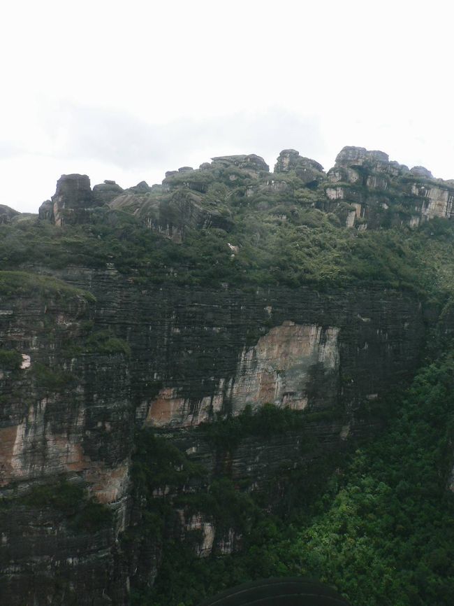 ギアナ高地の絶壁。