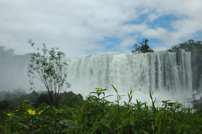 Salto San Martinの真下あたりに来ました。