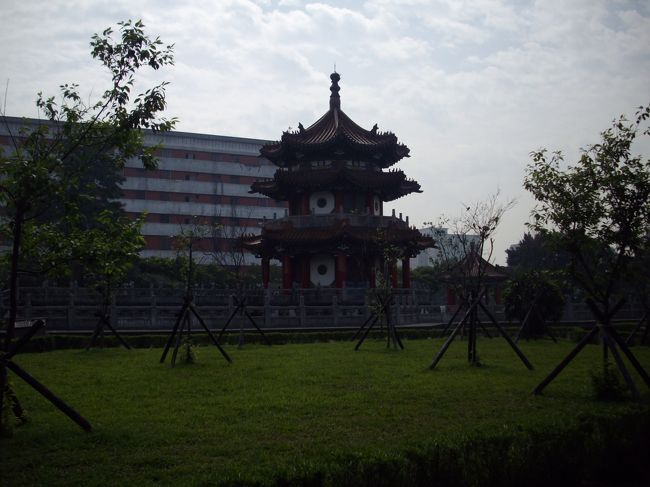 ２２８公園内<br /><br />太極拳等してました。<br /><br />土曜日だったので、台湾の家族がのんびりしてました