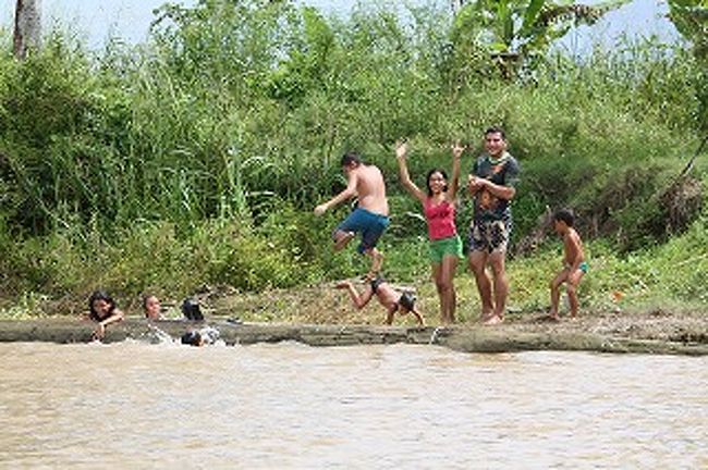 最後は全員飛び込みました。