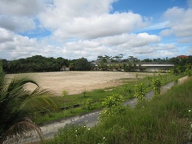 博物館の隣はマナウス日本人学校でした。ここは安全のための塀がありませんでした。ほかの日本人学校には高い塀があるそうです。