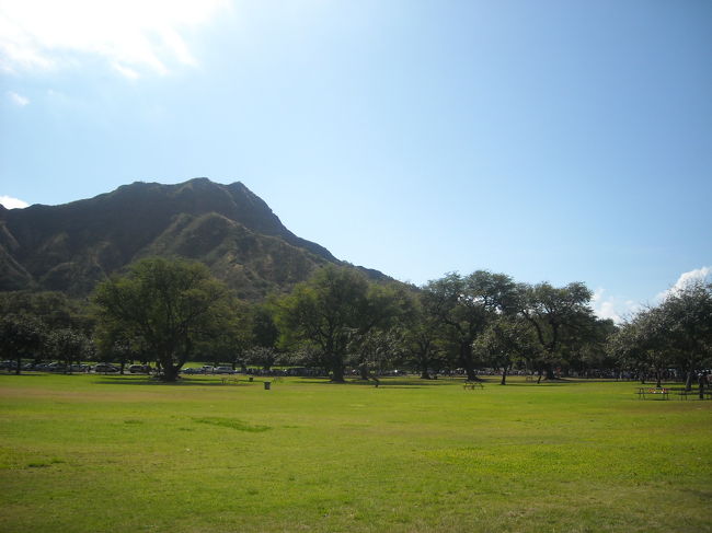 ダイヤモンドヘッドも綺麗に見えます。<br />