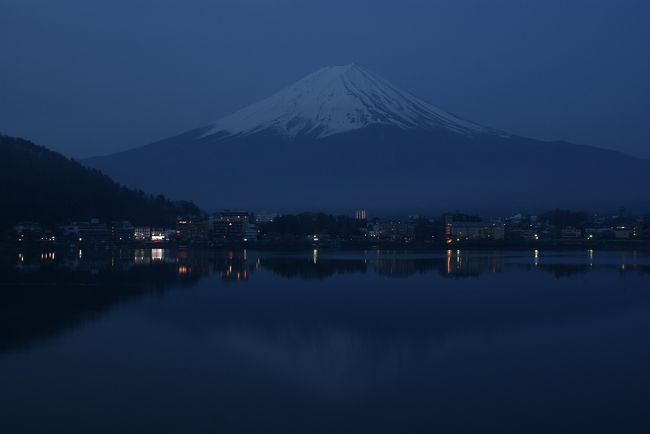 日の出10分前ぐらいです