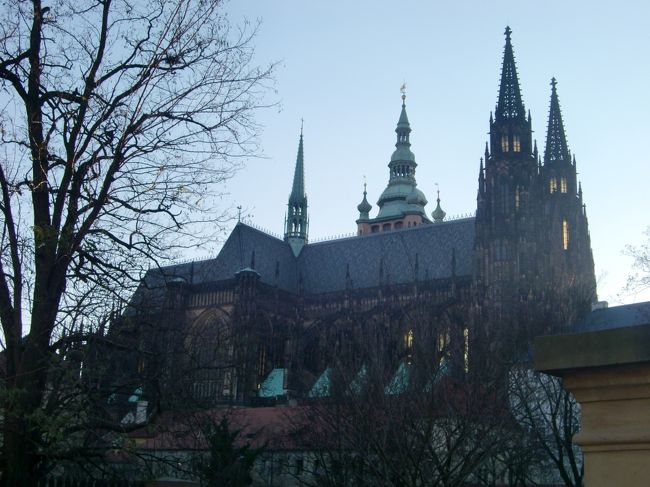 まずはプラハ城から