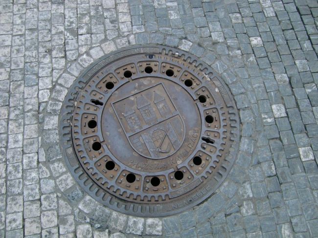 マンホールもかわいい。
