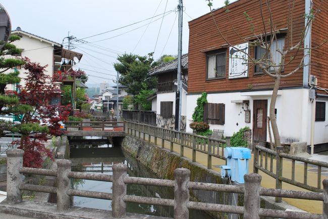 見所が多く隈町にはもういけない．駅まで戻ることにする．もう一度城内川を渡る