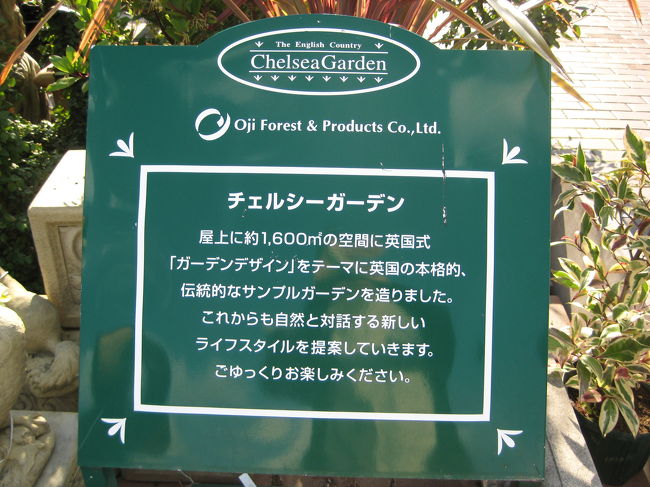 屋上にあるチェルシーガーデン☆<br />ガーデニング好きな母のリクエストです。