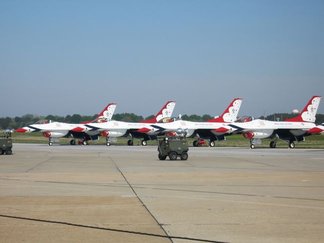 F-22ラプター＠ラングレー米空軍基地：Hampton, VA』バージニア