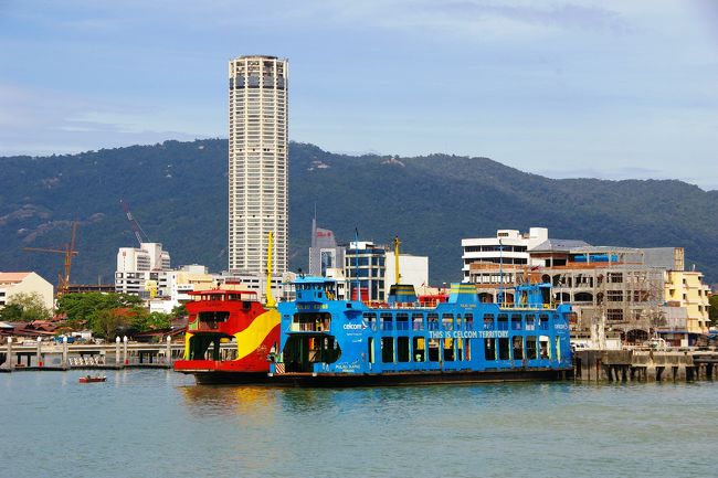 シンガポール、マレーシア13日間の旅 「ペナン島の陸の玄関口