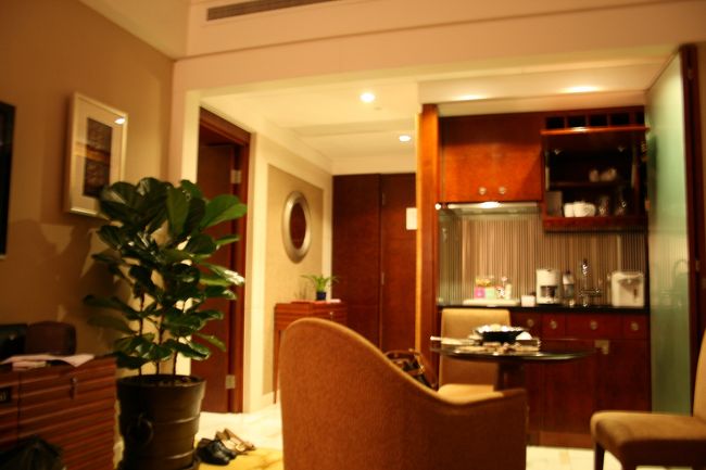 ランガムスィートのお部屋はキッチンつき