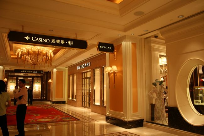 ウィンマカオのアーケード