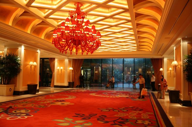ウィンマカオのロビー