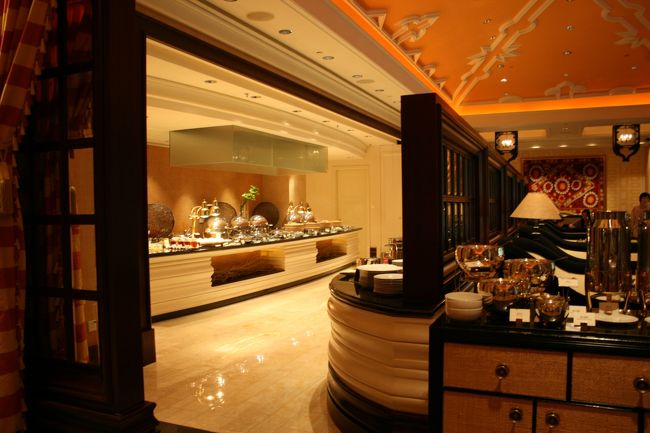 ウィンマカオの朝食レストラン。種類も豊富です。