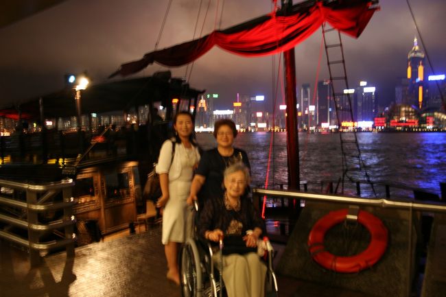 ジャンク船はいい香港の思い出になりました。