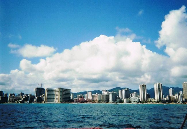 ワイキキもこの通り。