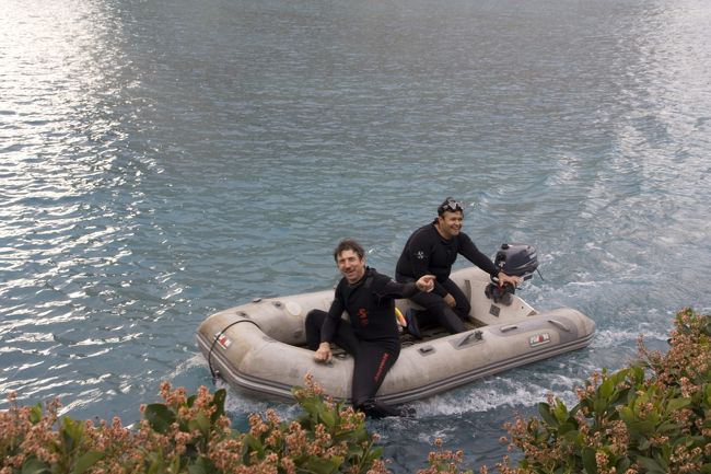 噴水の整備の方が登場！<br /><br />噴水の調整を行い、ごみ拾いなどをしていました。