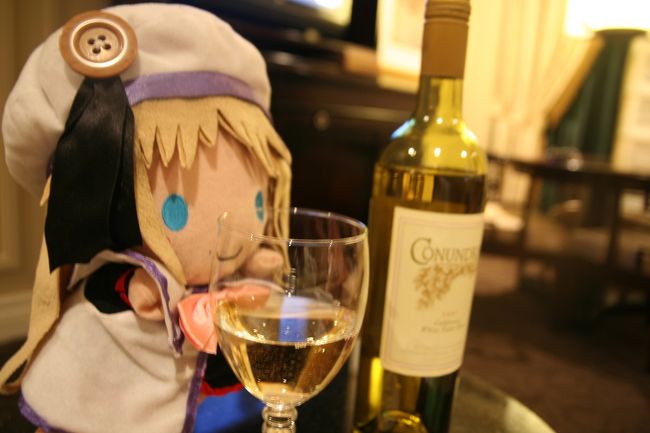 ホテルへ帰り、シャワーを浴びて……。<br />ワインを。<br /><br />明日は8時の飛行機で……（涙）。