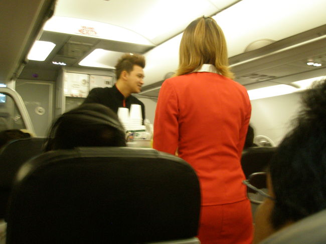 エア・アジアに乗りました。