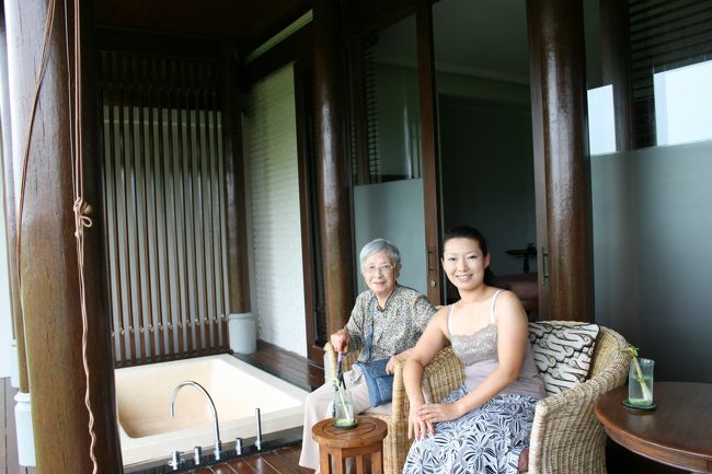 親子三代でのマッサージ幸せです。