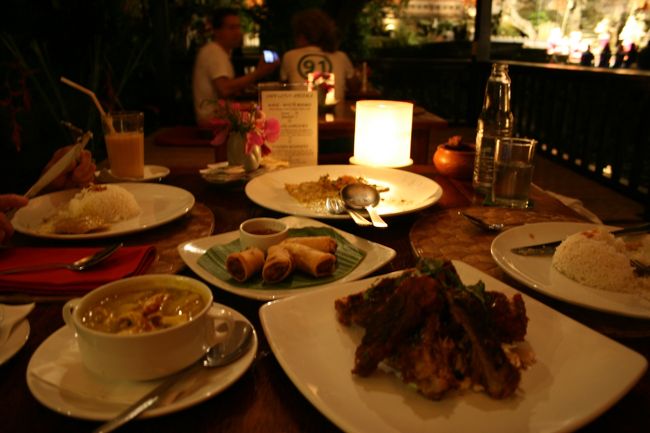 料理はまあまあ