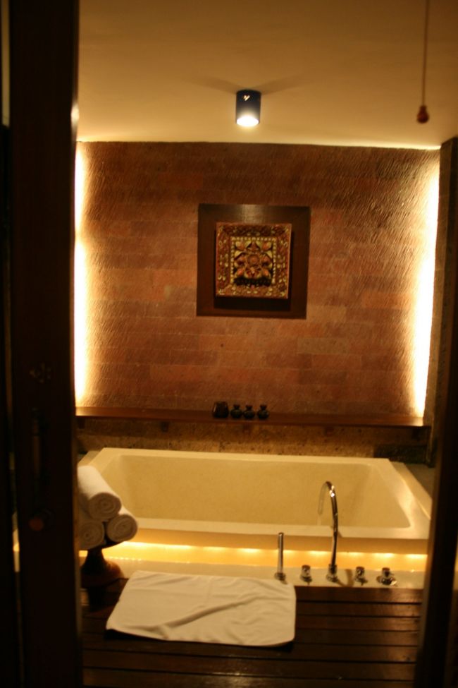 お風呂もムーディー