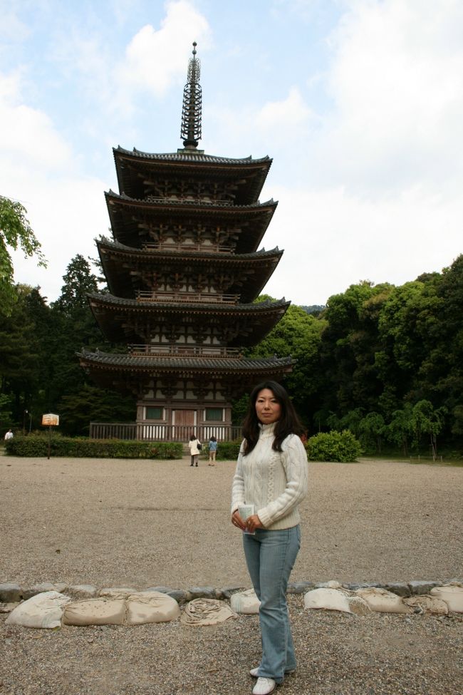 醍醐寺、国宝五重塔。