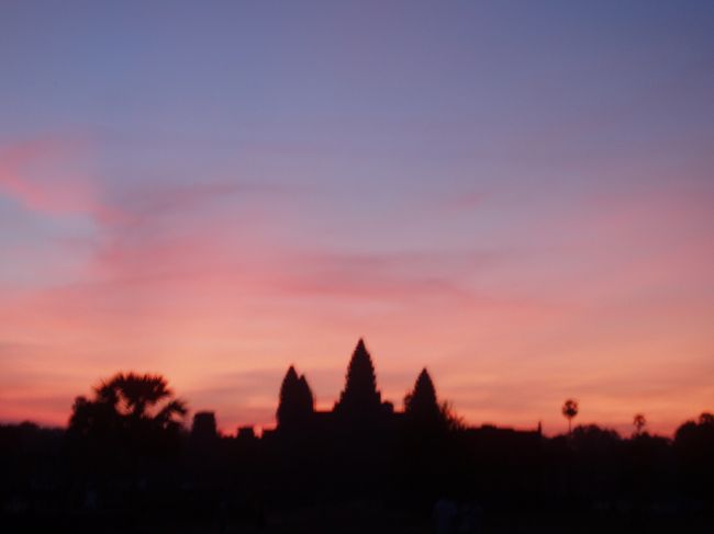 アンコールワットのサンライズ