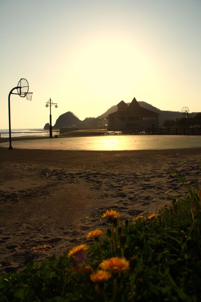 襟裳岬からの帰り　公園