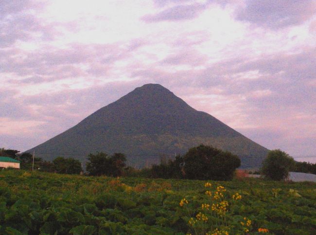朝焼けカイモン　菜の花添え<br /><br /><br />家庭的で気取らないのがペンション♪<br /><br />一人旅の方にもお薦めです。<br /><br />