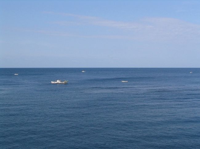 友を迎えるような扱いに最初はビックリ！<br />ホテルや旅館で「お客様」に慣れた人には向かないかも知れない。<br />でも、玄関を出るときに、奥様は深々と頭を下げてお礼を・・・（フレンドリーにもケジメ）<br />オーナーは、姿が見えなくなるまで見送ってくれた。<br />なかなか良い♪<br /><br />さて、天気予報に反して晴れ！<br />早めに宿をチェックアウト。<br />朝イチで海越しの開聞岳を狙う。<br /><br />