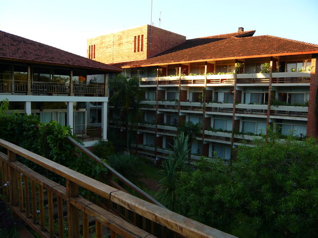 泊まったホテル。