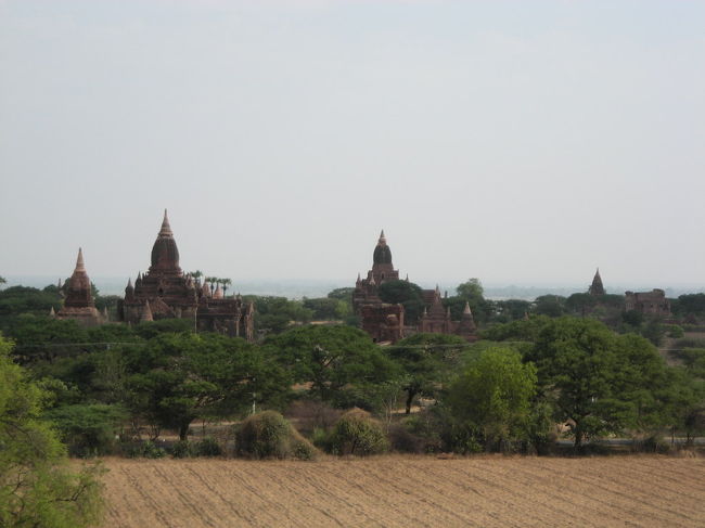 パゴダに上って見た風景