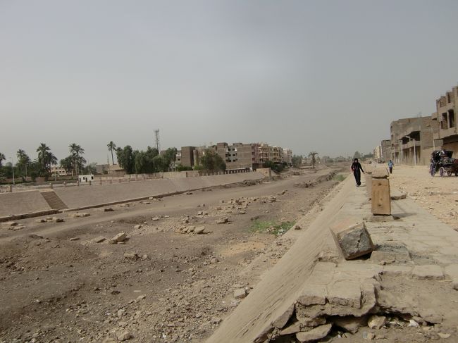 街中にスフィンクス通りがあったり。<br /><br />街中のオレンジジュース（３ＬＥ）は安いしうまい。<br />ルクソール博物館に２０回以上入れる値段か・・・？<br />まあ、物価がよくわからんけどさ。