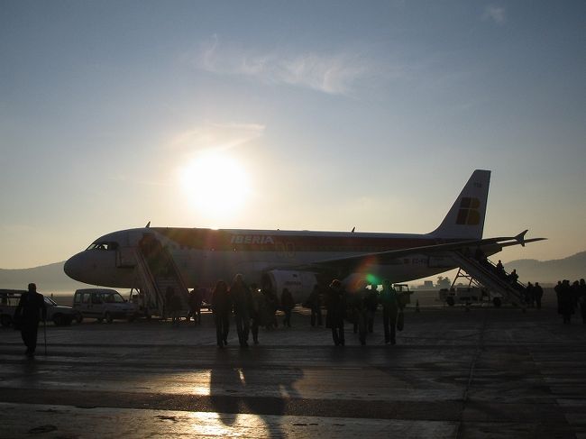 ついてもまだめっさ朝。